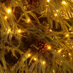 Willow Leaf Solid PE Floor-Standing Christmas Tree - Image 3
