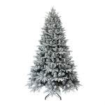 PE & PVC Flocked Christmas Tree - Image 4