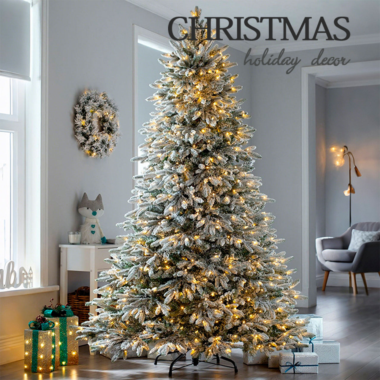 Prelit-Christmas-Trees-1 High-Quality Indoor Prelit Christmas Trees for the Holidays - Image 1