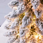 Snow Christmas Tree Christmas Desktop Ornament - Image 2