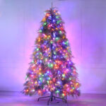 Colorful Prelit PE Artficial Christmas Tree - Image 5