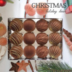 6cm Brown S-Shape Hollow& paiting Flocking Christmas Ball Ornament