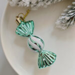 4cm Lake-blue Round Ball & Christmas Ornament - Image 3