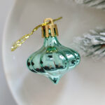 4cm Lake-blue Round Ball & Christmas Ornament - Image 8