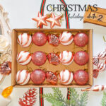 Rose-gold 4cm Round Ball & Christmas Ornament