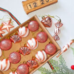 4cm Rose-gold Round Ball & Christmas Ornament - Image 2