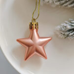 4cm Rose-gold Round Ball & Christmas Ornament - Image 5