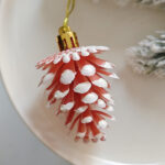 4cm Rose-gold Round Ball & Christmas Ornament - Image 8
