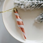 4cm Rose-gold Round Ball & Christmas Ornament - Image 9