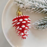 4cm Red Round Ball & Christmas Ornament - Image 6