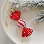 4cm Red Round Ball & Christmas Ornament - Image 7