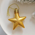 4cm Golden Round Ball & Christmas Ornament - Image 9