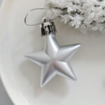 4cm Sliver Round Ball & Christmas Ornament - Image 8