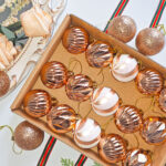4cm Champagne-gold Christmas Ball Ornamnets - Image 2