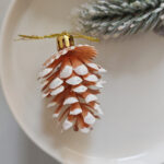 4cm Champagne-gold Round Ball & Christmas Ornament - Image 5