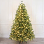 Pre-lit five furcation double color PE +PVC mixed tip Christmas tree - Image 2