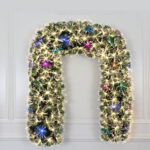 Warm white+special multicolor fiber optic garland - Image 2