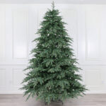 Seven+five furcations double color PE+PVC sharp tip luxury Christmas tree - Image 2
